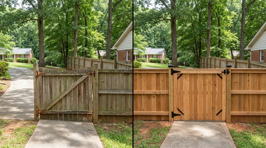 Fence Staining in Winston-Salem: Protecting Wood From Humidity, Mildew and Summer Sun