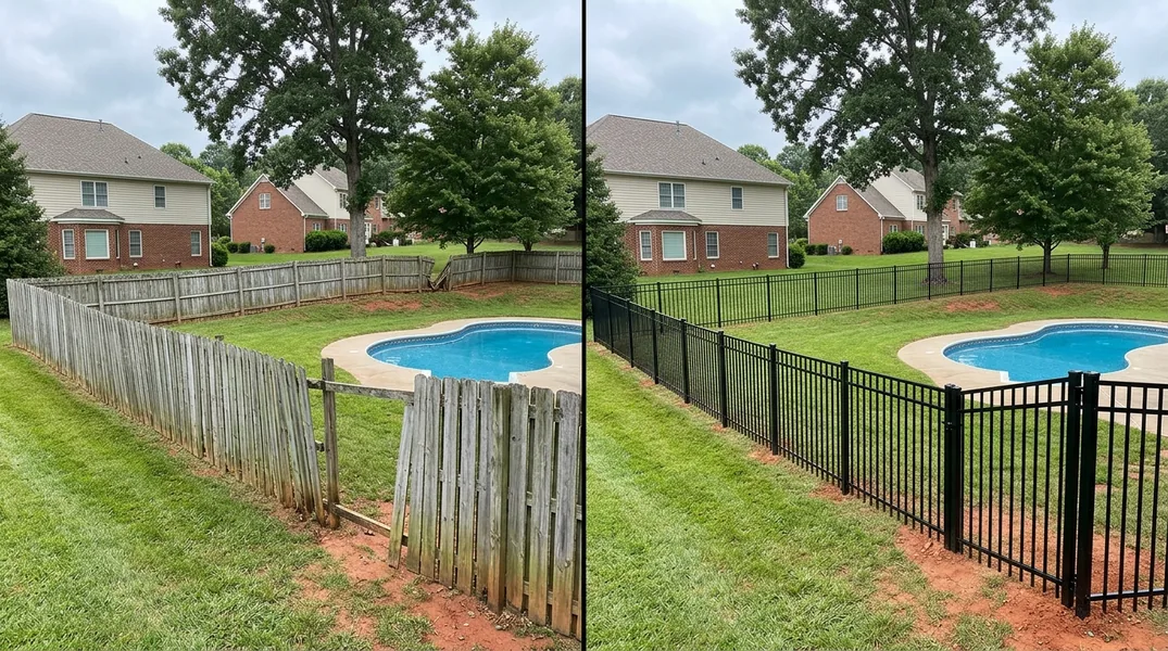 Result fence in Winston-Salem - Winston-Salem Fence