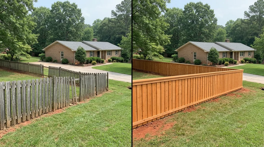 Wood vs Vinyl Fence in Winston-Salem's Humid Piedmont Climate: An Honest Comparison