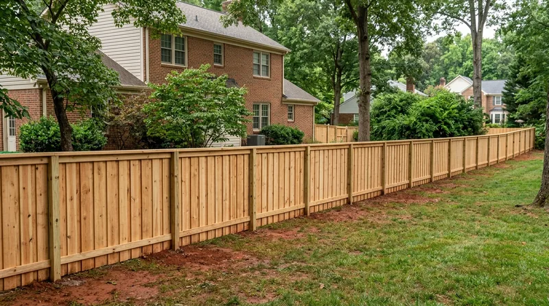 Wood & Privacy Fence Installation Winston-Salem